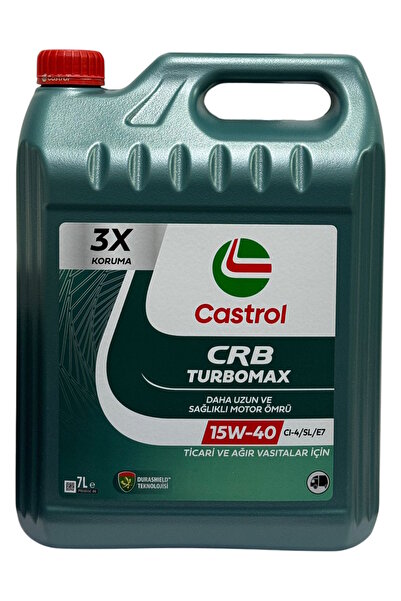 CASTROL Crb Turbomax 15w-40 Cı-4/e7 Motor Yağı 3 X 7 Litre