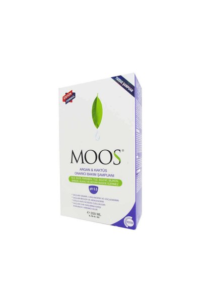Moos Argan and Cactus Repair Intensive Care Shampoo 200ml
