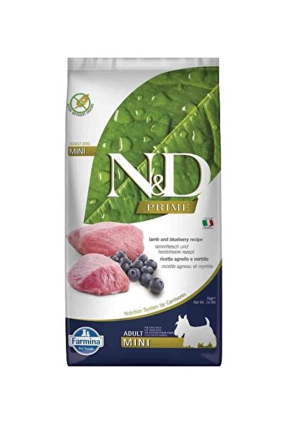 N&D Prime Tahılsız Kuzulu Ve Yaban Mersinli Mini Irk Yetişkin Köpek Kuru Mama...