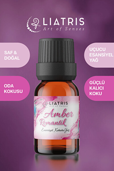 liatris Amber & Romatik esansiyel uçucu yağ,hava nemlendirici,oda parfümü 10m...