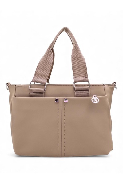 blancaston 1070 Geantă de mână și de umăr din satin cu mai multe buzunare pen...