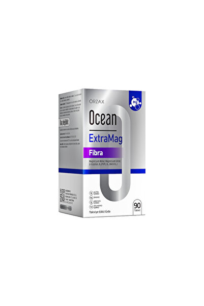 Orzax أوشن إكسترا ماج فيبرا 90 أقراص مكمل غذائي
