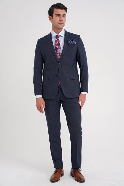 Efor TK 916 TAKIM Slim LACİVERT KLASİK