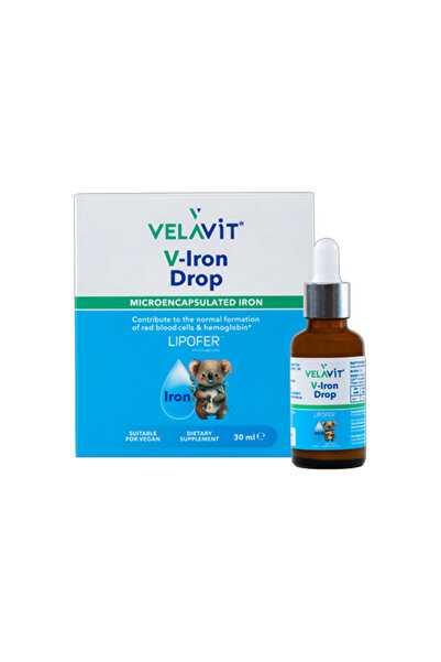 Velavit V-Iron Drop Iron-Containing Supplement Food 30 ml