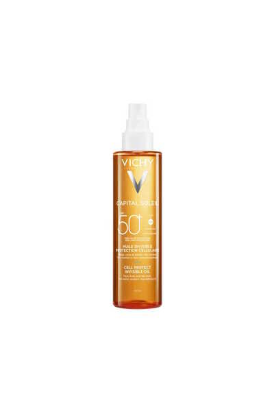 Vichy Capital Soleil Cell Protect Güneş Koruyucu Yağ SPF50+ 200 ml