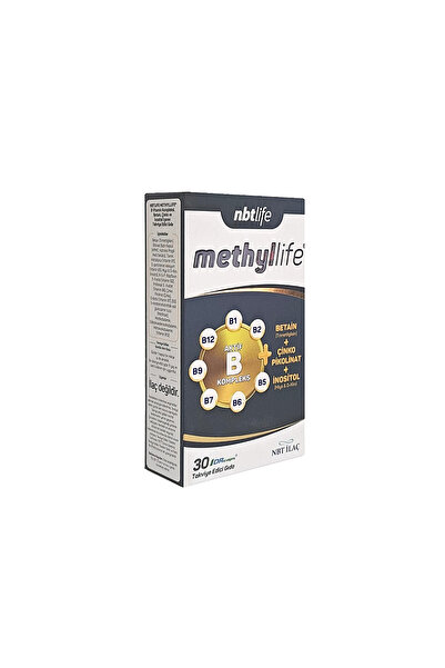 Nbt İlaç Nbt Life Methyllife Active B Complex 30 كبسولة