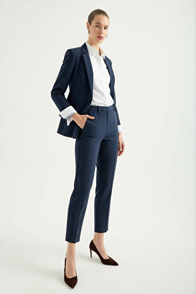 Masha Kate Çizgili Blazer Ceket