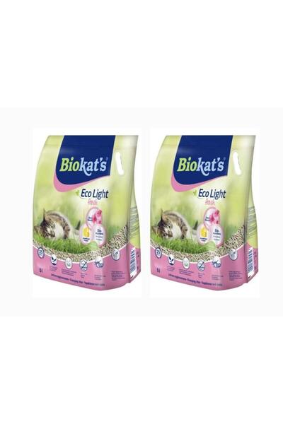 Biokats Biokat's Eco Light Fresh Cherry Blossom Pelet Kedi Kumu2x5 lt