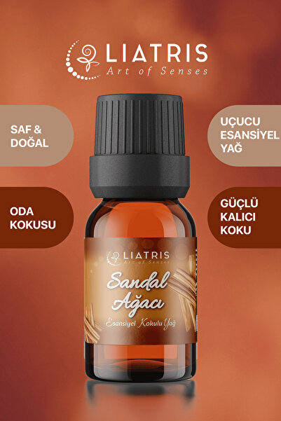 liatris Sandal ağacı esansiyel uçucu yağ,hava nemlendirici,oda parfümü 10ml %...