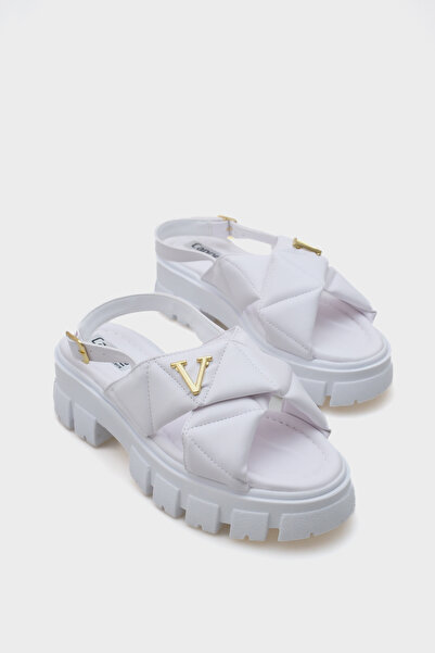 Capone Outfitters Sandale pentru damă Chiquita, confortabile, cu talpă groasă...