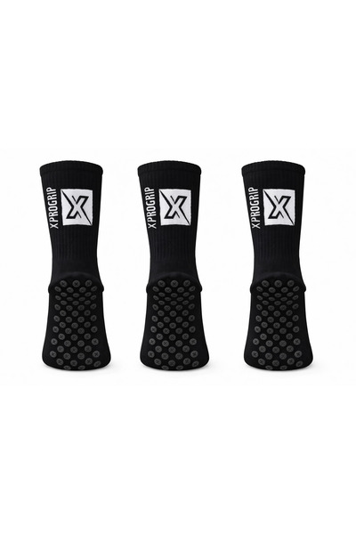 Progrip Tekli Kaydırmaz Tabanlı Premium Nefes Alan Futbol Fitness Koşu Sporcu...