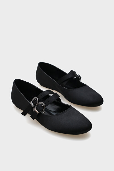 Capone Outfitters Azalea baleríny s dvojitou pruhovanou přezkou