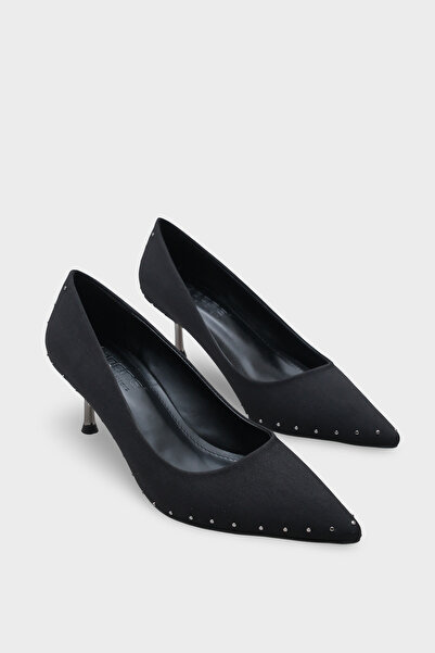 Capone Outfitters Anny Tocuri stiletto cu vârf ascuțit, cu accesorii metalice