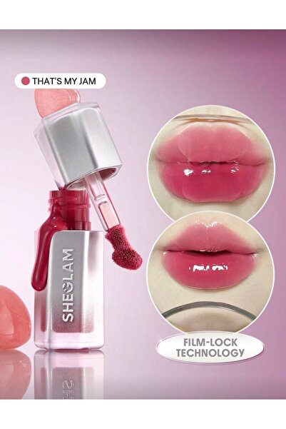 SHEGLAM Glass Lock Air Gloss - Kristal Parlaklığında Nemlendirici Dudak Parla...