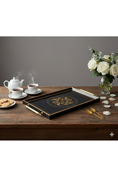 homeliva صينية تقديم وتقديم القهوة والشاي والوجبات الإفطارية بتصميم عصري وواس...