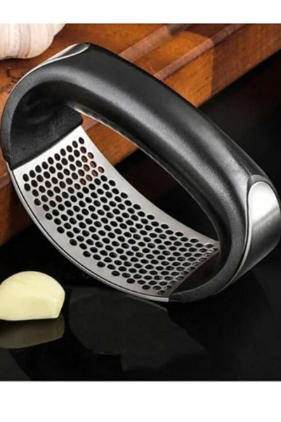 mucit home Stainless Steel Garlic Press Gondola Garlic Ginger Crusher 1 Piece
