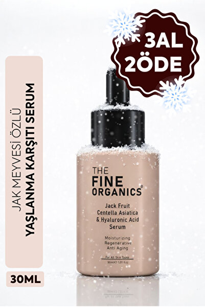 THE FINE ORGANICS Centella Asiatica Hyaluronic Acid Serum Onarıcı Yatıştırıcı...