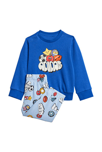 adidas Bebek İkili Takım I FUN AOP JOG JI6236