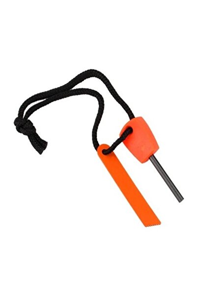 valkyrie Kamp Ateş Yakma Acil Durum Magnezyum Taşı (Magnezyum Çubuğu) KIRMIZI