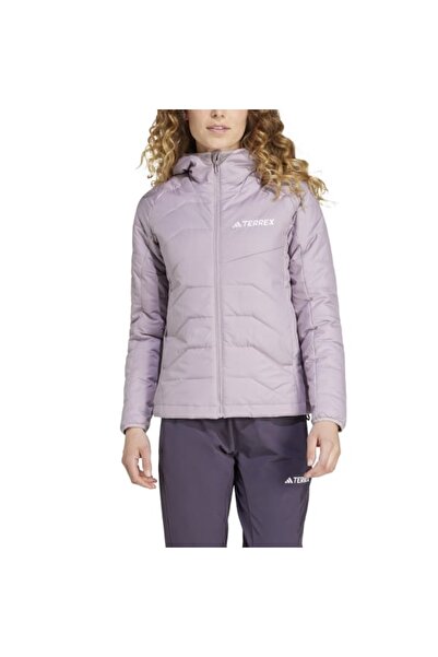 adidas Palton de exterior violet pentru femei Terrex Multi