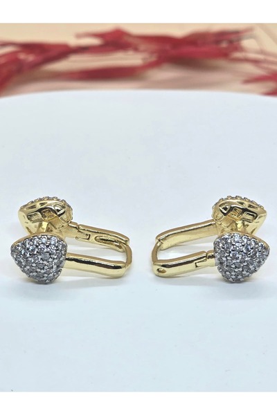 Veyla Style Heart Model Clip Stylish Earrings