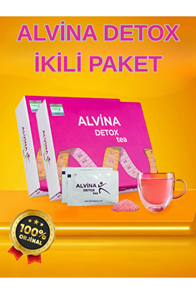 E&G ALVİNA DETOX Alvina Tea Ikili Paket