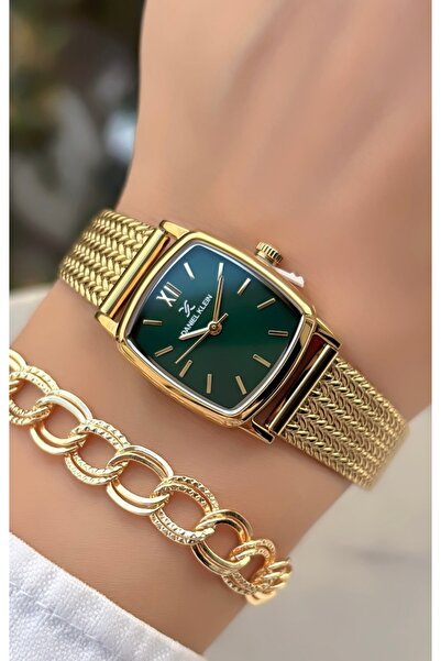Daniel Klein Orijinal Kadın Kol Saati Altın Renk Yeni Sezon Bileklik