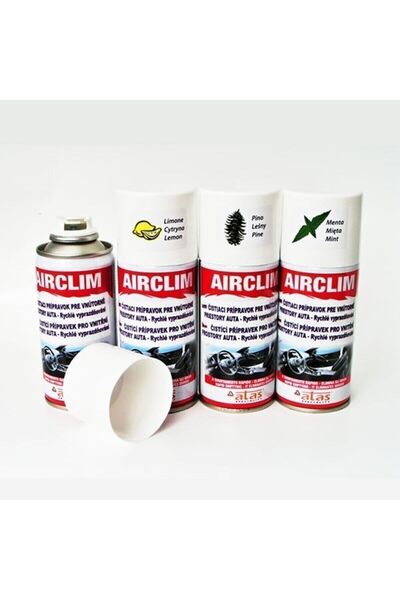 İtalyan ATAS Airclim Çam Dezenfektan Gaz Bombası 150ml Morsalkım ve Limon Hediye Toplam 3 adet