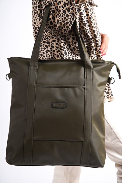 Solo Bag GEANTĂ DE UMĂR SPORT DE DIMENSIUNE MARE, ZILNICĂ, SATIN KHAKI, PENTR...