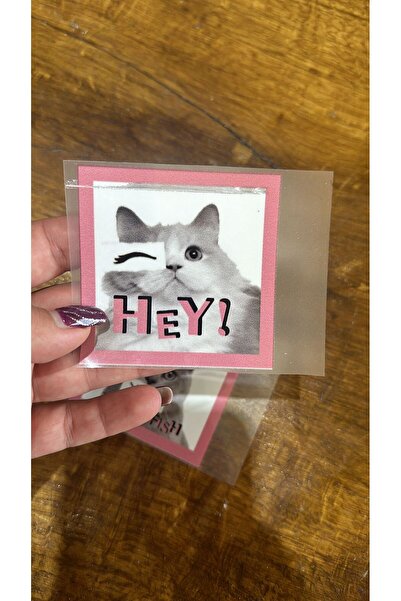 Gönülden Tasarım 3 komada dizajna za glačanje K mačka transfer štampa Arma 7x...