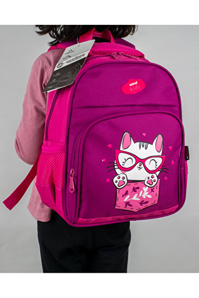 Yıldız Çanta Astral Kinder Anaokul Çantası Kedi Desenli