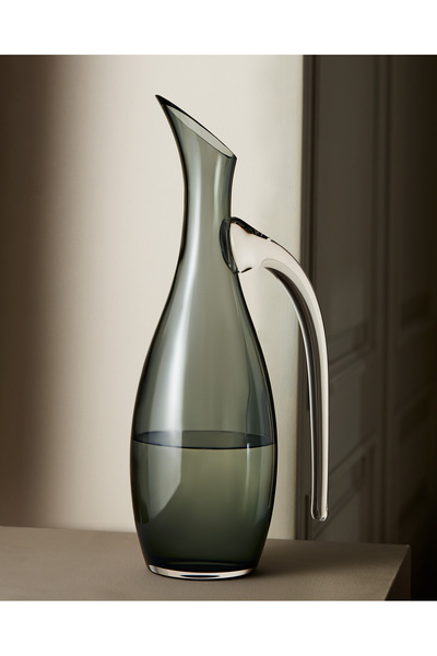 Madame Coco Trouville El Yapımı Kulplu Cam Karaf