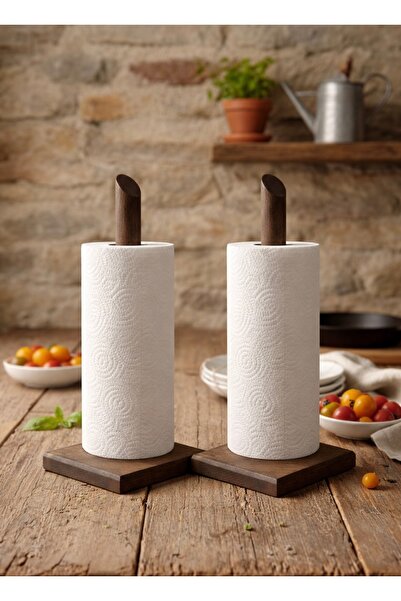 fam wood art حامل مناديل ورقية خشبي طبيعي مربع الشكل، حامل مناديل ورقية 100% ...