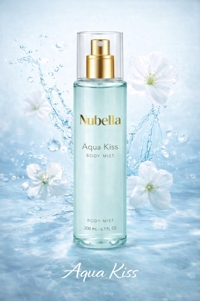 nubella Aqua Kiss 200 ml Vücut Spreyi | Deniz Ferahlığı & Meyvemsi Koku