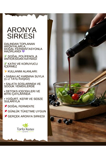 TARLA KUŞU ARONYA SİRKESİ