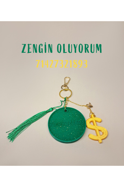 Vegart سلسلة مفاتيح تشارم بتصميم 'أنا أرتقى'