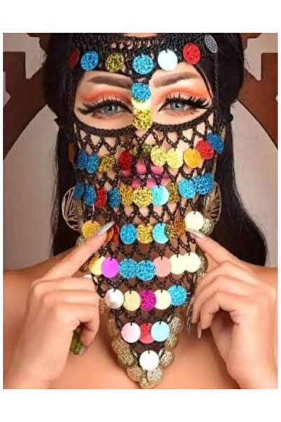 RAHAF TİCARET Oryantal Dansöz Peçe