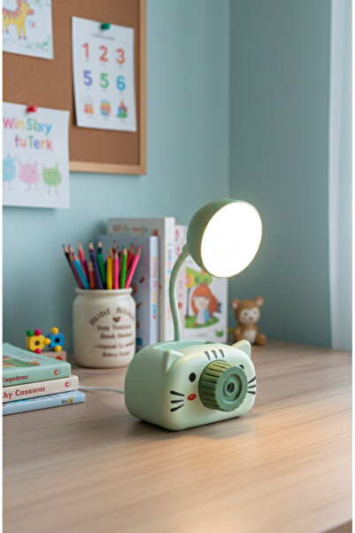 Home Fotoğraf Makinası Figürlü 2 Kademeli Kalemlik Bölümlü Ve Kalem Traşlı Ma...