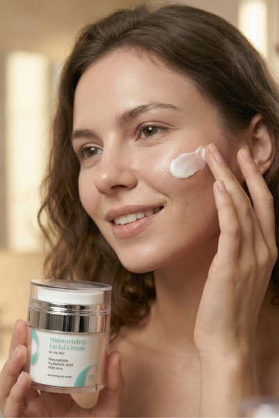 Cosmolive Face Cream |   For Oily Skin |   Niacinamide & Aloe Vera |   72 Hours Humidity |   Skin Balance