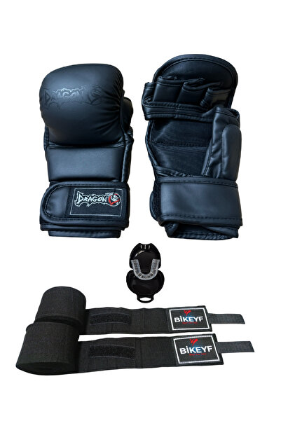 Dragondo Kaplumbağa MMA Eldiveni – Çift Dolama Bilek Destekli Antrenman ve Sp...