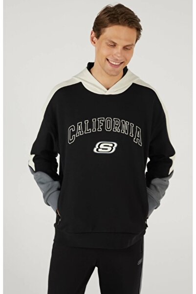 SKECHERS M LW Fleece Regular Hoodie Hanorac S242090 Hanorac cu glugă pentru b...