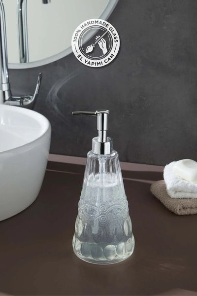 Glamis موزع الصابون السائل الزجاجي المصنوع يدويًا من Selen Concept Idil