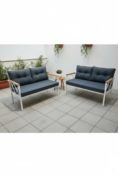 adımshops 2+2Balkon-bahçe-kafe-çay Seti-koltuk Takımı-oturma Grubu-ofis Koltu...