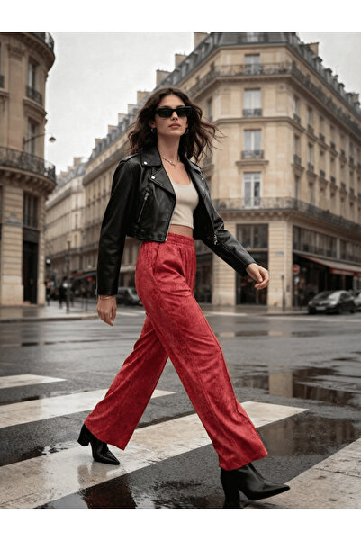 Avones Pantaloni largi pentru femei Onu Nevrul cu buzunare