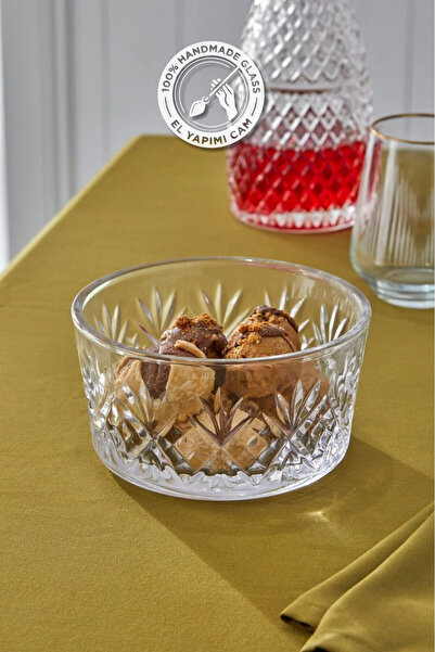 Glamis وعاء زجاجي مصنوع يدويًا من Selen Concept Star