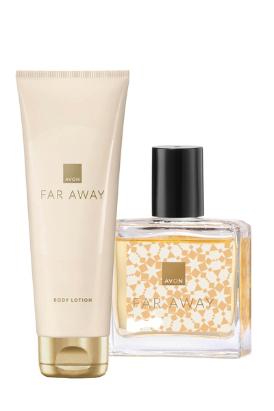 AVON Far Away Kadın Parfüm 30 Ml. ve Vücut Losyonu Paketi