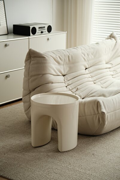 miniforms Minimal Tepsili Yan Sehpa Ekru