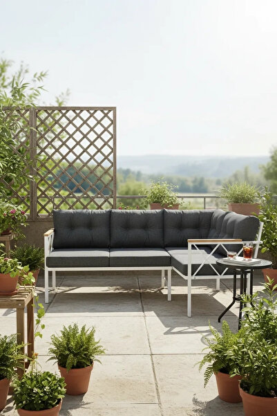 adımshops Köşe Koltuk Takımı , 2 2 Balkon-bahçe-kafe,çay Seti,koltuk Takımı,m...