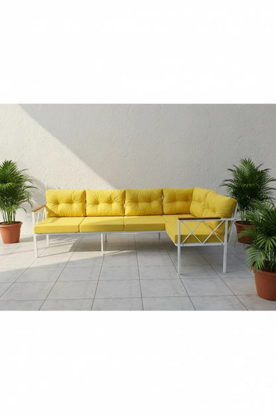 adımshops Köşe Koltuk Takımı , 3 2 Balkon-bahçe-kafe-çay Seti-koltuk Takımı-m...