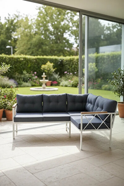 adımshops Köşe Koltuk Takımı , 2 2 Balkon-bahçe-kafe,çay Seti,koltuk Takımı,m...